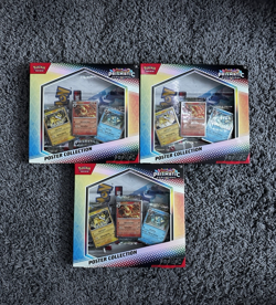 Pokemon TCG Prismatic Evolutions Poster Collection - LOT OF 3 - New and Sealed - Image 1
