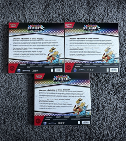 Pokemon TCG Prismatic Evolutions Poster Collection - LOT OF 3 - New and Sealed - Image 2