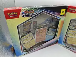 Pokemon TCG S&V Prismatic Evolutions Poster Collection Box Sealed Lot Of 2 - Image 2