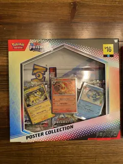 Pokemon TCG S&V Prismatic Evolutions Poster Collection Box Sealed Lot Of 2 - Image 3