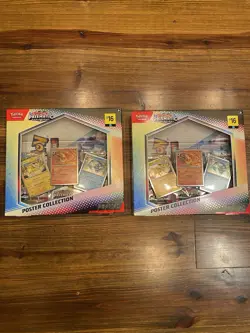 Pokemon TCG S&V Prismatic Evolutions Poster Collection Box Sealed Lot Of 2 - Image 1