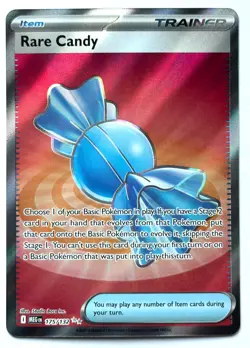Rare Candy 175/132 - Pokemon TCG - Mega Evolution Ultra Rare Holo - M/NM - Image 1