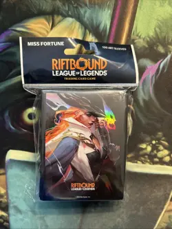 Brand New Sealed Miss Fortune Art Sleeves 100ct Riftbound League of Legends x1 - Image 1