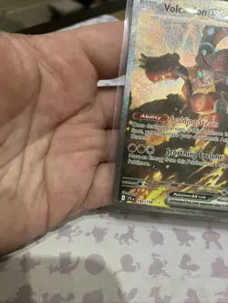 Volcanion ex 182/159 Special Illustration Rare SIR Journey Together Pokemon NM - Image 2