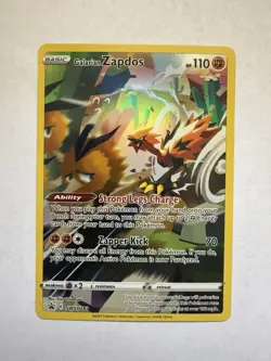 Pokemon TCG Galarian Zapdos SWSH283 Black Star Promo ⭐ SWSH NM Pokemon Card ✨ - Image 1