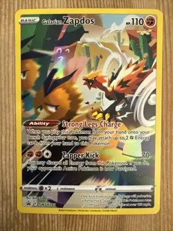 Galarian Zapdos SWSH283 Promo NM Pokemon TCG Sword & Shield Black Star Promo - Image 1