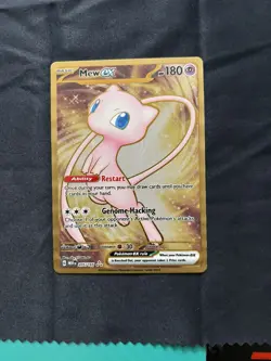 Mew ex - (151 Metal Card) 205/165 Sv: Scarlet & Violet 151 Regular Near Mint - Image 1