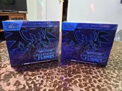 Pokemon TCG Mega Evolution Phantasmal Flames Elite Trainer Box ETB's - Two (2) - Image 1