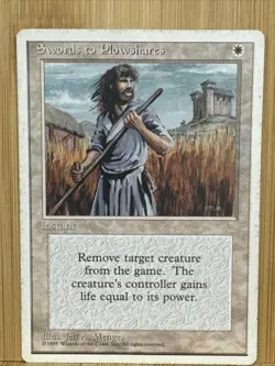 Swords to Plowshares MTG Core Set 4th Edition Regular - Image 1