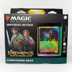MTG LOTR Commander Deck – Food and Fellowship – Factory Sealed - Image 1
