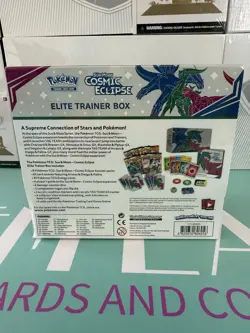 Pokemon TCG - Sun & Moon Cosmic Eclipse Elite Trainer Box Sealed - Image 3