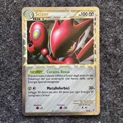 ⭐ POKEMON 84/90 SCIZOR CARTA HOLO RARA SENZA PAURA ITALIANO (NEAR MINT -) - Image 1