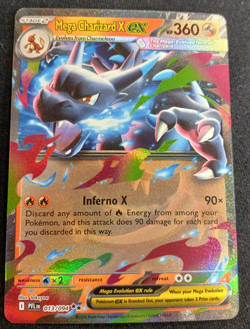 Pokemon TCG Mega Charizard x Ex 13/94 Phantasmal Flames Ultra Rare Holo NM - Image 1