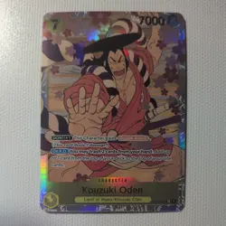 Kouzuki Oden (ST09-005) - Yamato Starter Deck - SR Holo - One Piece TCG -English - Image 1