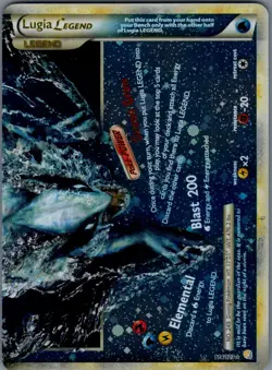 Lugia Legend (Bottom) Ultra Rare Holo HeartGold SoulSilver 114/123 NM - Image 1