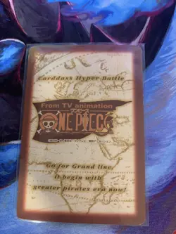 1999 BANDAI One Piece Hyper Battle Luffy Nami Sanji HOLO FOIL TRUE 1ST SET S01 - Image 2