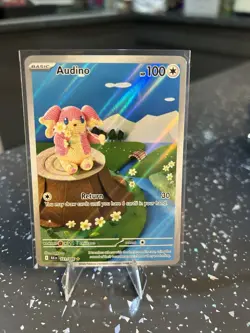 POKEMON - AUDINO - 151/086 - ILLUSTRATION RARE - S&V BLACK BOLT - Image 1