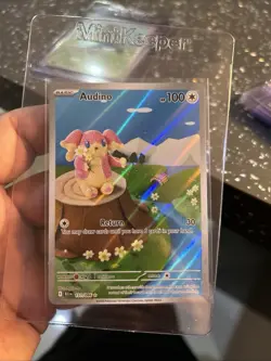 POKEMON - AUDINO - 151/086 - ILLUSTRATION RARE - S&V BLACK BOLT - Image 2