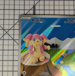 POKEMON - AUDINO - 151/086 - ILLUSTRATION RARE - S&V BLACK BOLT - BRAND NEW - Image 5