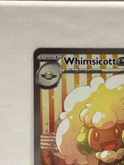 Whimsicott ex 165/086 Special Illustration Rare White Flare Pokemon Card TCG NM - Image 2