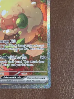 Pokemon TCG Whimsicott EX Scarlet & Violet White Flare Card 165/086 - Image 4