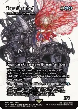 MTG Terra Branford - Urza, Lord High Artificer (Showcase) - FCA Universes Beyond - Image 1
