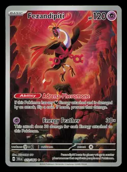 Fezandipiti 073/064 Sv: Shrouded Fable Holo Illustration Rare Pokemon TCG - NM - Image 1