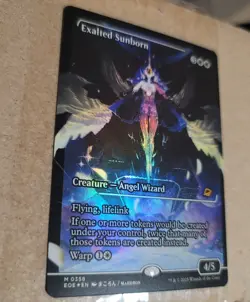 Magic the Gathering Exalted Sunborn (Showcase) Edge of Eternities Foil Card - Image 2