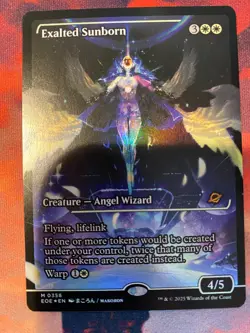 MTG Edge of Eternities Exalted Sunborn Showcase Foil - Image 1