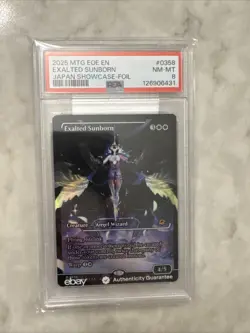 Exalted Sunborn (Showcase) Edge of Eternities Foil psa 8 EoE MTG Magic Gathering - Image 1