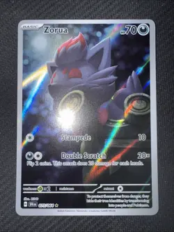 Pokemon TCG Zorua 075/064 Illustration Rare Shrouded Fable Holo NM/M - Image 1