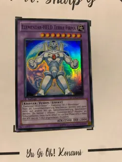 ELEMENTAR-HELD TERRA FIRMA - 1.AUFLAGE LCGX-DE075 DEUTSCH Yu-Gi-Oh! CARD SUPER R - Image 3