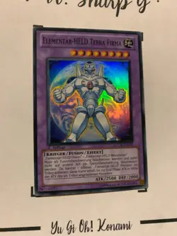 ELEMENTAR-HELD TERRA FIRMA - 1.AUFLAGE LCGX-DE075 DEUTSCH Yu-Gi-Oh! CARD SUPER R - Image 4