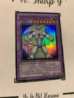 ELEMENTAR-HELD TERRA FIRMA - 1.AUFLAGE LCGX-DE075 DEUTSCH Yu-Gi-Oh! CARD SUPER R - Image 5