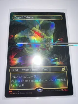 MTG English Showcase Zagoth Triome NM Foil Ikoria: Lair of Behemoths - Image 1