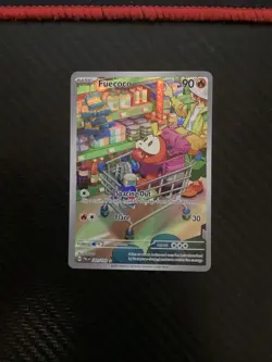Pokemon TCG Fuecoco Scarlet & Violet Paldea Evolved Holo Card 201/193 Near Mint - Image 1