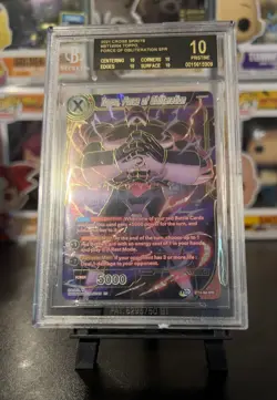 BGS 10 Toppo, Force of Obliteration SPR Dragon Ball Super Card DBS Black Label - Image 1