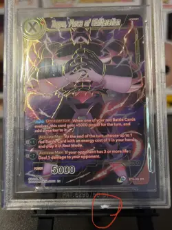 BGS 10 Toppo, Force of Obliteration SPR Dragon Ball Super Card DBS Black Label - Image 4