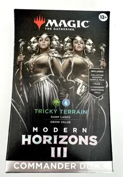 Magic: The Gathering - Modern Horizons 3 - Tricky Terrain - Commander Deck MH3 - Image 1