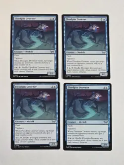 4x Floodpits Drowner - Duskmourn - Near Mint - MTG - Image 1