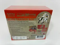 Pokemon TCG: Solage Sun and Moon ETB Elite Trainer Box New Factory Sealed - Image 2