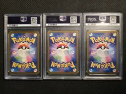 Pokemon Bulbasaur, Ivysaur & Venusaur ex 151 (Japanese) PSA 10 - Image 2