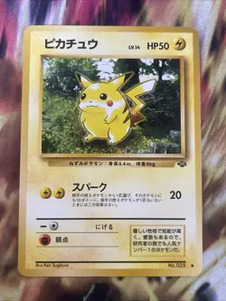 [MP] Pikachu No 025 Japanese Jungle Pokemon - Image 1