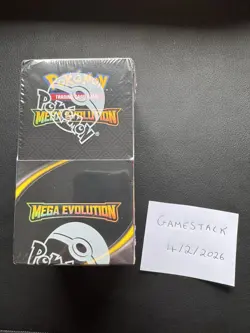Pokemon TCG: Mega Evolution Half Booster Box 18 Booster Packs - New & Sealed - Image 1