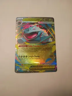 Pokemon TCG Mega Evolutions Mega Venusaur EX 003/132 NM - Image 1