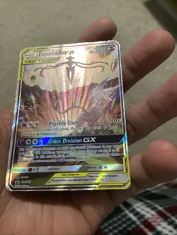 Pokemon Espeon & Deoxys GX SM240 Tag Team Promo MP - Image 4