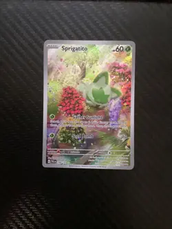 Sprigatito NM | Scarlet & Violet - Paldea Evolved 196/193 Holo | Pokemon TCG - Image 1