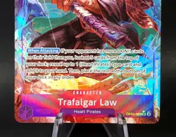 One Piece Trafalgar Law OP05-069 Alt Art Foil Awakening of the New Era Bandai - Image 4