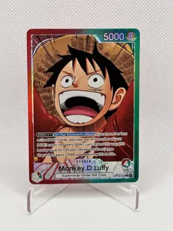 Monkey.D.Luffy (001) (Alternate Art) OP13-001 Carrying On His Will Foil - Image 1