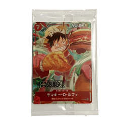 ONE PIECE Card MOS BURGER Collab P-080 Monkey D Luffy Sealed Japan Limited - Image 3